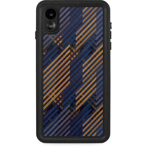 Retro Fall Pattern iPhone XR Waterproof Case