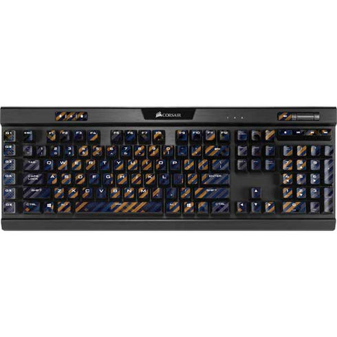 Retro Fall Pattern K95 RGB PLATINUM Mechanical Gaming Keyboard Skin