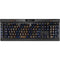 Retro Fall Pattern K95 RGB PLATINUM Mechanical Gaming Keyboard Skin