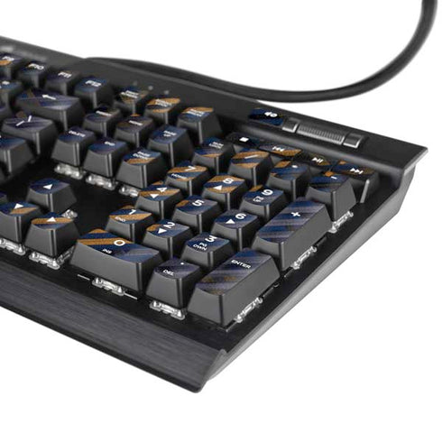 Retro Fall Pattern K95 RGB PLATINUM Mechanical Gaming Keyboard Skin