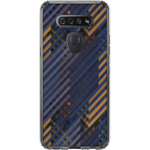 Retro Fall Pattern LG K51/Q51 Clear Case