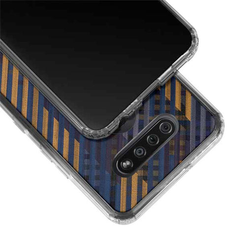 Retro Fall Pattern LG K51/Q51 Clear Case