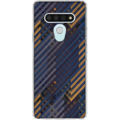 Retro Fall Pattern LG Stylo 6 Clear Case