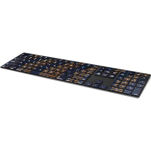 Retro Fall Pattern Magic Keyboard with Numeric Keypad Skin