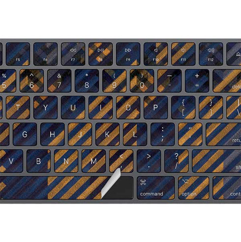 Retro Fall Pattern Magic Keyboard with Numeric Keypad Skin