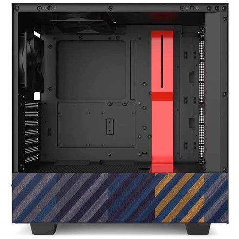 Retro Fall Pattern NZXT H510 Compact ATX Mid-Tower Case Skin
