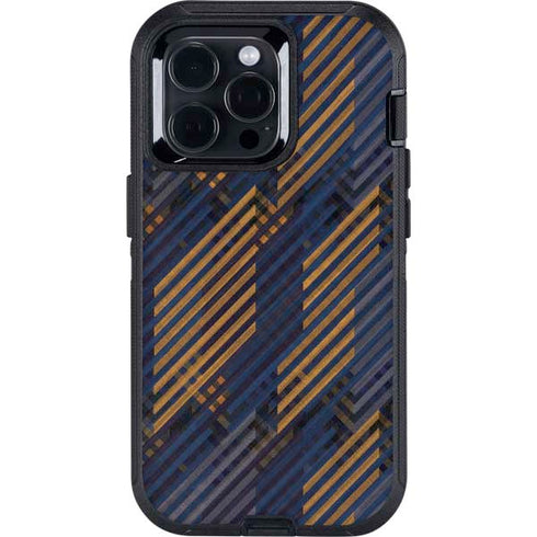 Retro Fall Pattern Otterbox Defender iPhone Skin