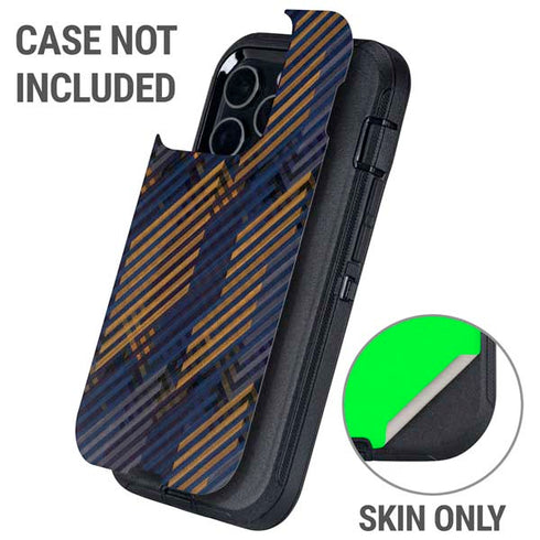 Retro Fall Pattern Otterbox Defender iPhone Skin