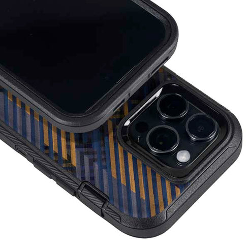 Retro Fall Pattern Otterbox Defender iPhone Skin