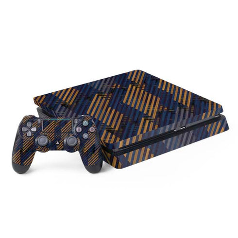 Retro Fall Pattern PS4 Slim Bundle Skin