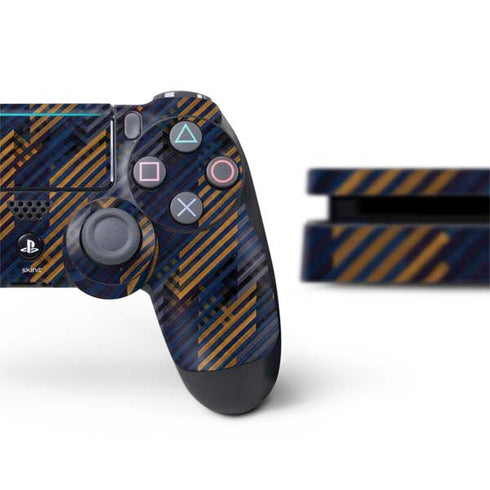 Retro Fall Pattern PS4 Slim Bundle Skin