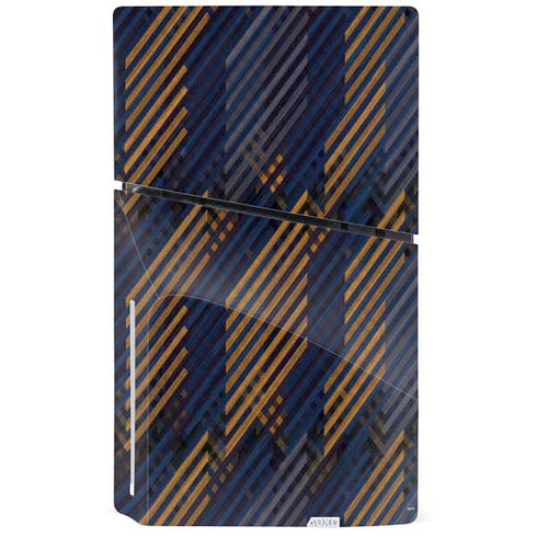 Retro Fall Pattern PS5 Slim Disk Bundle Skin