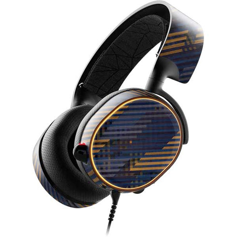 Retro Fall Pattern SteelSeries Arctis 5 Skin