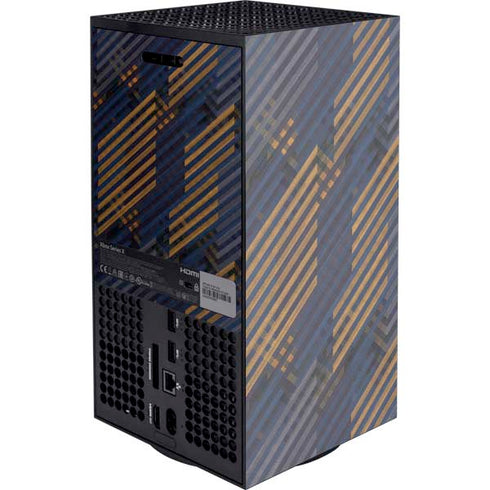 Retro Fall Pattern Xbox Series X Console Skin