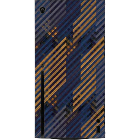 Retro Fall Pattern Xbox Series X Console Skin