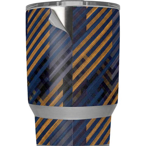 Retro Fall Pattern Yeti 20oz Tumbler Skin