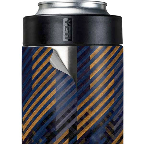 Retro Fall Pattern Yeti Colster Can Insulator Skin