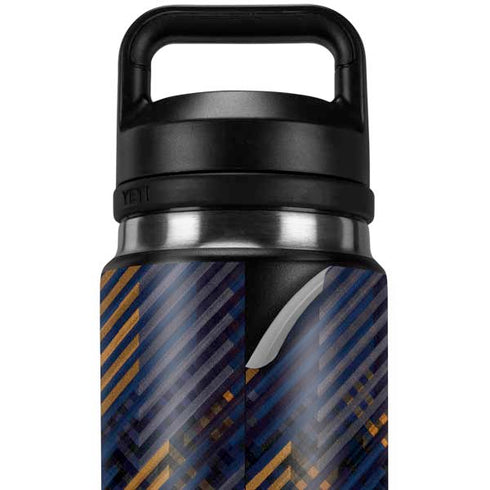 Retro Fall Pattern YETI Rambler 26oz Bottle Skin