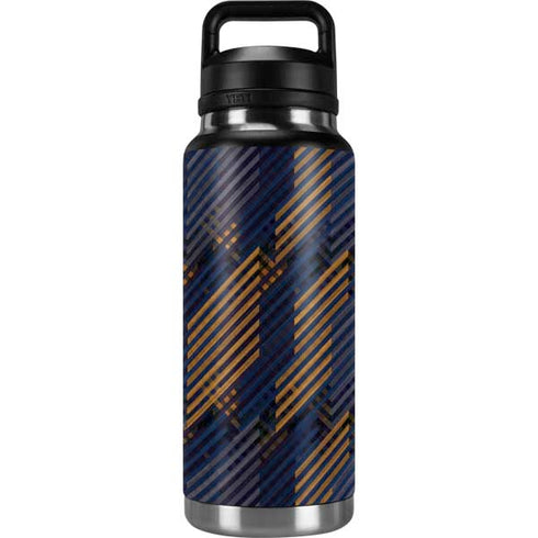 Retro Fall Pattern YETI Rambler 36oz Bottle Skin