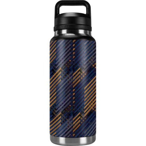 Retro Fall Pattern YETI Rambler 36oz Bottle Skin