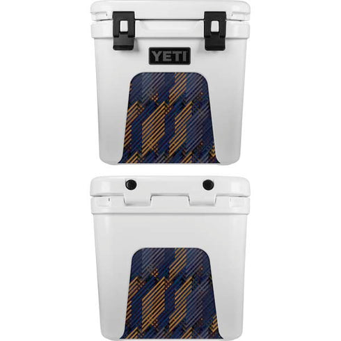 Retro Fall Pattern YETI Roadie 24 Hard Cooler Skin