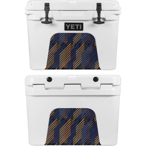 Retro Fall Pattern YETI Tundra 35 Hard Cooler Skin