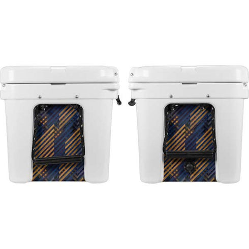 Retro Fall Pattern YETI Tundra 35 Hard Cooler Skin