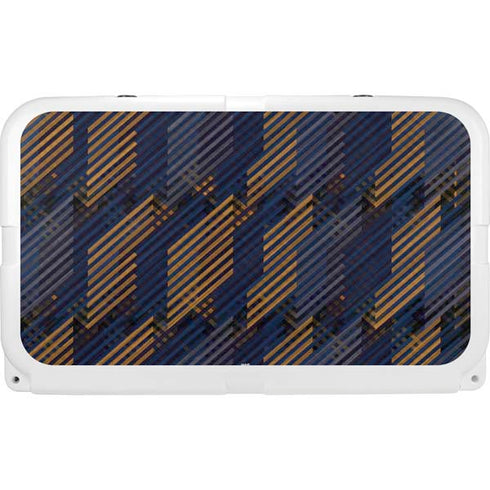 Retro Fall Pattern YETI Tundra 45 Hard Cooler Skin