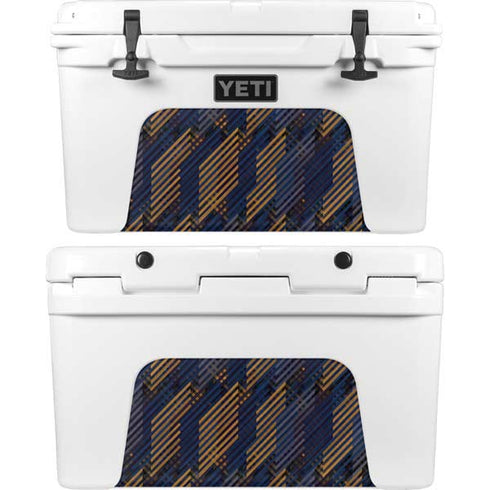 Retro Fall Pattern YETI Tundra 45 Hard Cooler Skin
