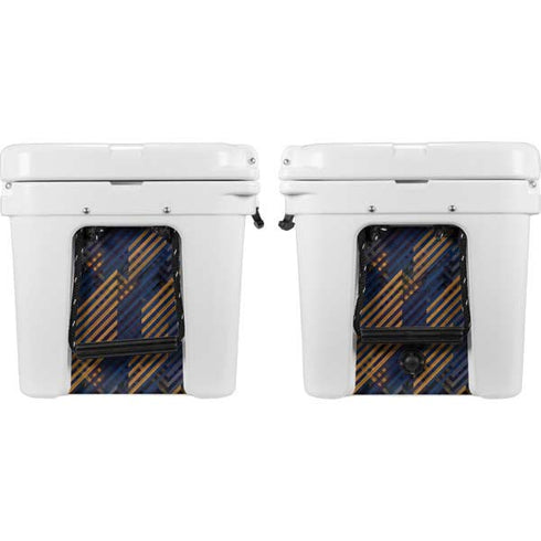 Retro Fall Pattern YETI Tundra 45 Hard Cooler Skin