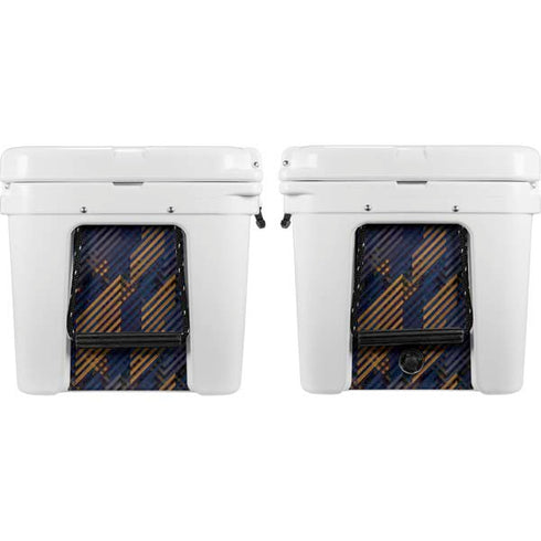 Retro Fall Pattern YETI Tundra 65 Hard Cooler Skin