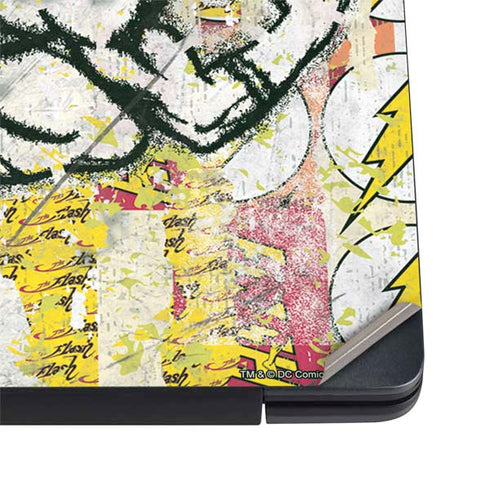 DC Comics The Flash Retro Abstract Running Pose Dell Vostro Skin