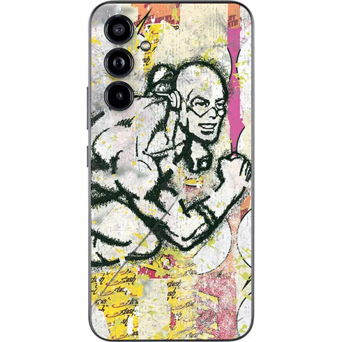 DC Comics The Flash Retro Abstract Running Pose Galaxy A54 5G Skin