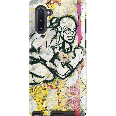 DC Comics The Flash Retro Abstract Running Pose Galaxy Note 10 Pro Case