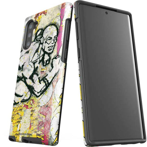 DC Comics The Flash Retro Abstract Running Pose Galaxy Note 10 Pro Case