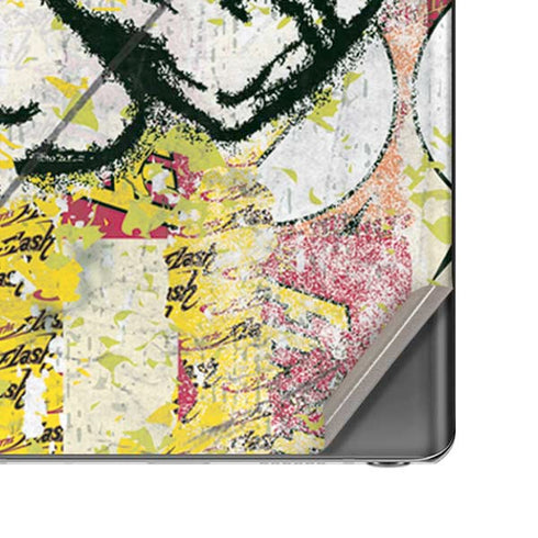 DC Comics The Flash Retro Abstract Running Pose Galaxy Note20 5G Skin