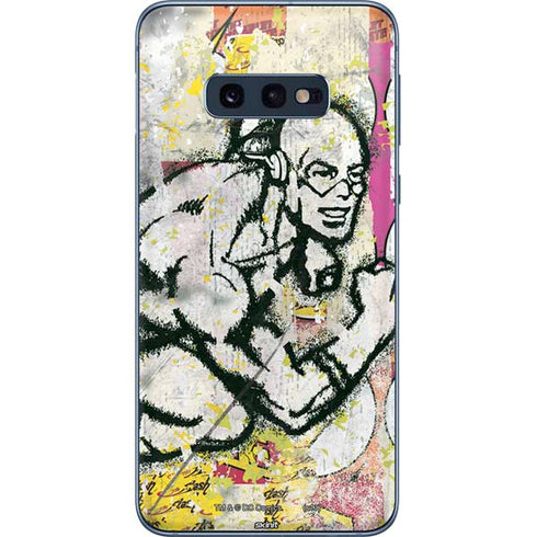 DC Comics The Flash Retro Abstract Running Pose Galaxy S10e Skin