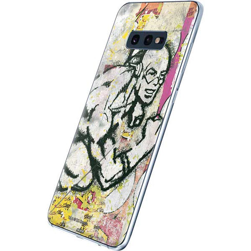 DC Comics The Flash Retro Abstract Running Pose Galaxy S10e Skin