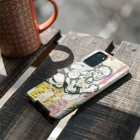 DC Comics The Flash Retro Abstract Running Pose Galaxy S20 Plus Pro Case