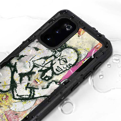 DC Comics The Flash Retro Abstract Running Pose Galaxy S20 Waterproof Case