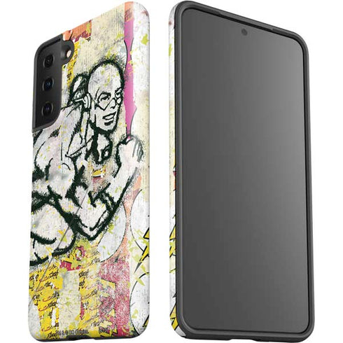 DC Comics The Flash Retro Abstract Running Pose Galaxy S21 Plus 5G Pro Case