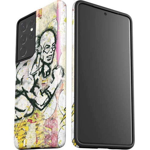 DC Comics The Flash Retro Abstract Running Pose Galaxy S21 Ultra 5G Pro Case