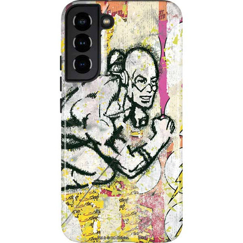 DC Comics The Flash Retro Abstract Running Pose Galaxy S22 Plus Pro Case