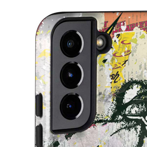 DC Comics The Flash Retro Abstract Running Pose Galaxy S22 Plus Pro Case