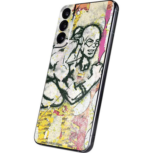 DC Comics The Flash Retro Abstract Running Pose Galaxy S22 Plus Skin