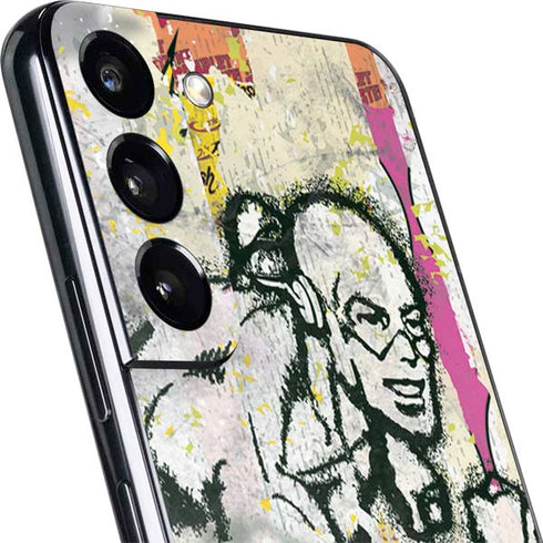 DC Comics The Flash Retro Abstract Running Pose Galaxy S22 Plus Skin