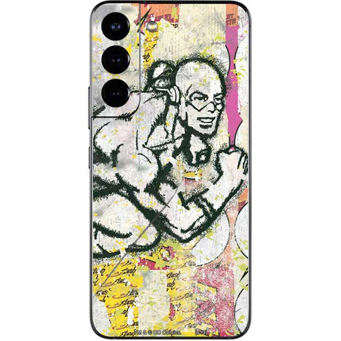 DC Comics The Flash Retro Abstract Running Pose Galaxy S22 Skin