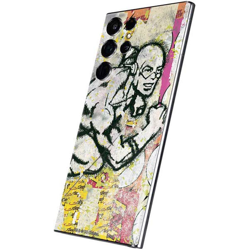 DC Comics The Flash Retro Abstract Running Pose Galaxy S22 Ultra Skin