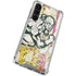 DC Comics The Flash Retro Abstract Running Pose Galaxy S23 Plus Clear Case