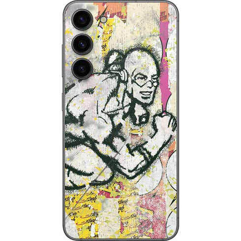 DC Comics The Flash Retro Abstract Running Pose Galaxy S23 Plus Skin